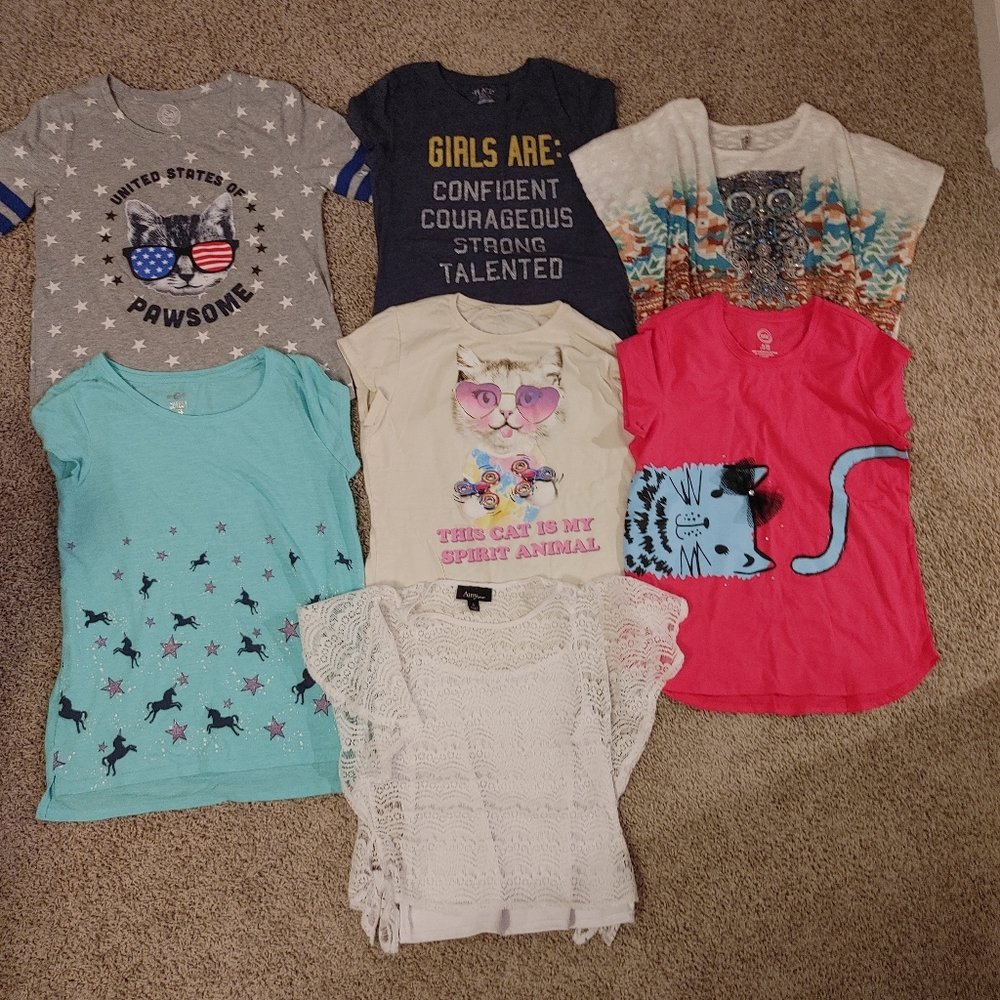 Bundle girls 14-16 shirts